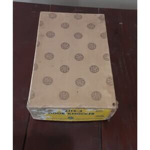 Vintage Brass Door Knocker In Original Box